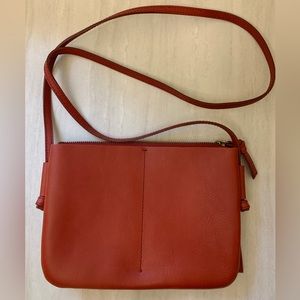 Madewell The Knotted Leather Crossbody Bag